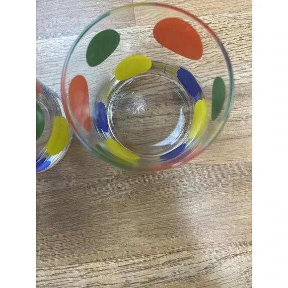 Morgan and Co True Mid Century Modern Set of 2 Highball Glasses‎ - Picture 3 of 8